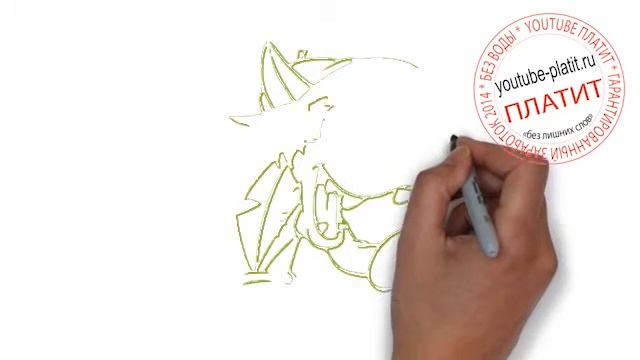 Как нарисовать злого волка Дети рисуют волка смотреть онлайн