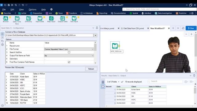 2.3 Alteryx by Pavan Lalwani - How to Combine all CSV file in Alteryx | Business Intelligence смотреть онлайн