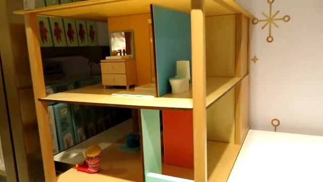 Djeco Cubic House Playset - Colorful, modern design dollhouse смотреть онлайн