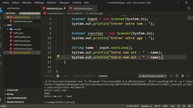 دورة #java للمبتدئين بالدارجة المغربية - scanner смотреть онлайн