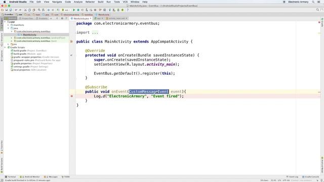 EventBus and Observer Pattern - Android App Development смотреть онлайн