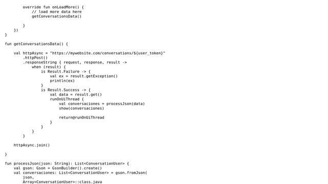 RecyclerView make endless scrolling with JSON смотреть онлайн