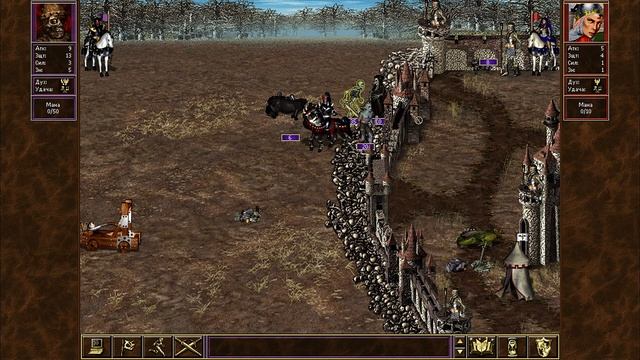 Heroes III, Возрождение Эрафии с.7 э.7 ПРОРЫВ СОРШИ, ОПАСНЫЕ МАНЁВРЫ смотреть онлайн