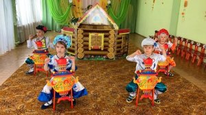 Танец "Пых-пых самовар" в детском саду старшая группа