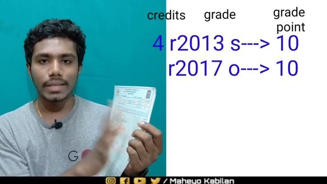 GPA,CGPA Calculation Without Using Any Application [ Anna University ] смотреть онлайн