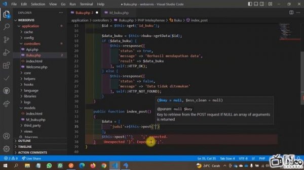 06 - Restfull API (Detail + Insert Data)