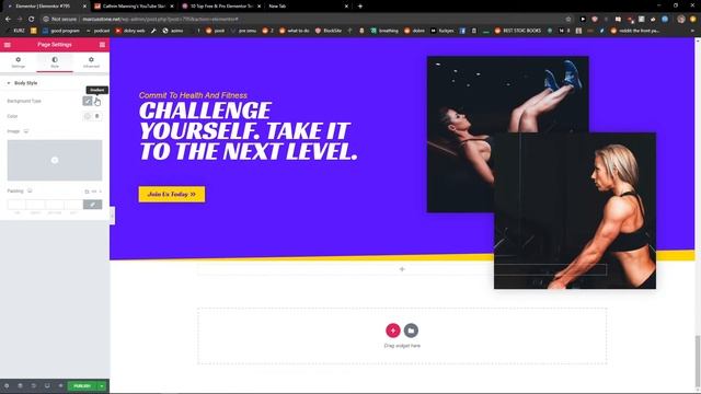 How To Change Background Color In Elementor смотреть онлайн