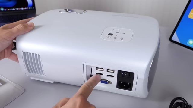 Goodee 1080p HD Projector For iPhone, iPad, Laptops & More... смотреть онлайн