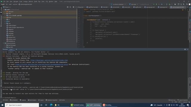 Flutter Emulators - Unable to find Emulator sources - Android toolchain / Android SDK not found смотреть онлайн