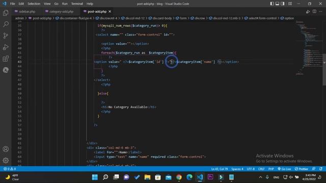 How to save data with image - create posts table in PHP & MySQL database Part-15 смотреть онлайн