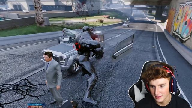 Playing As VENOM In GTA 5.. (RAMPAGE) смотреть онлайн