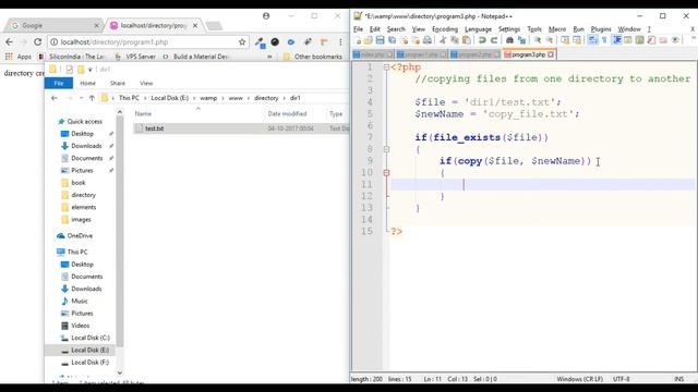 PHP tutorial in Hindi part - 16 - PHP Directories | mkdir, rmdir, scandir Functions смотреть онлайн