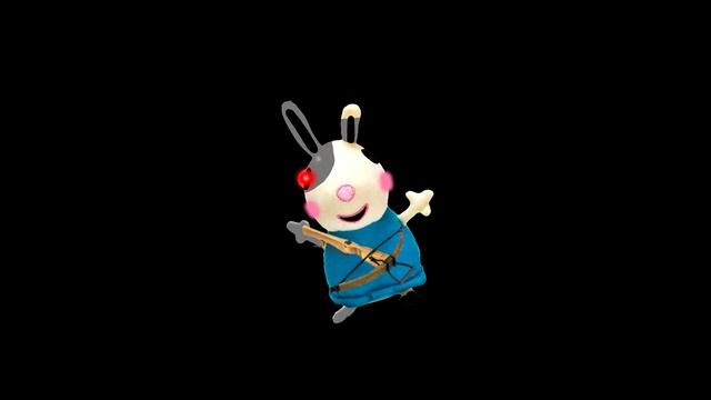 ROBLOX PIGGY 2 BUNNY CYBORG ALL JUMPSCARES animation - Roblox Piggy RolePlay смотреть онлайн