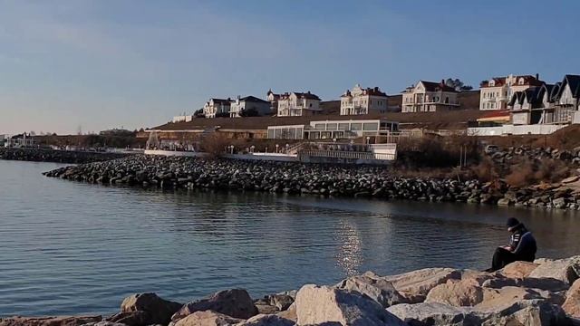 ОДЕССА В ЯНВАРЕ 2021. Набережная в Фонтанке ВЛОГ № 6 смотреть онлайн