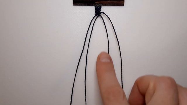 Bracelet macrame easy for beginners / Macrame bracelet tutorial DIY / Macrame pulsera de 4 hilo смотреть онлайн