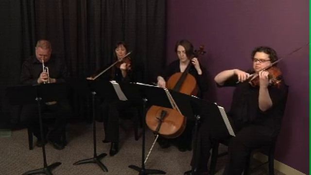 Oh Holy Night (Adam) For Quartet (Trumpet, Violin, Viola, Cello)