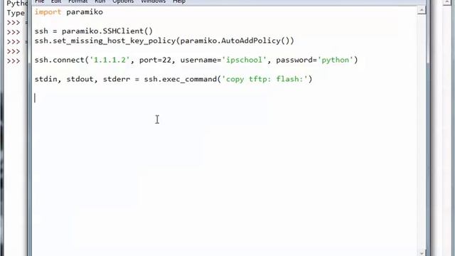 2: Executing Interactive Commands in Python through Paramiko Part-1 смотреть онлайн