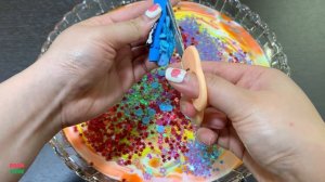 MAKING SLIME WITH BALLOON AND PIPING BAG SATISFYING VIDEOS 5369.mp4