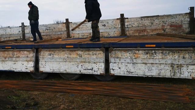 №17 Привезли арматуру на ленту фундамента смотреть онлайн
