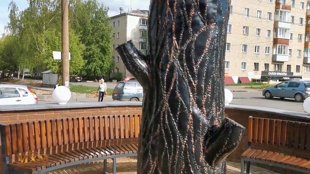 Райское дерево Скульптура из металла МХМ43. Ковка Сварка смотреть онлайн