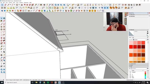 Autocad to SketchUp 2021 | 3D Model Live Build - Part 1 смотреть онлайн