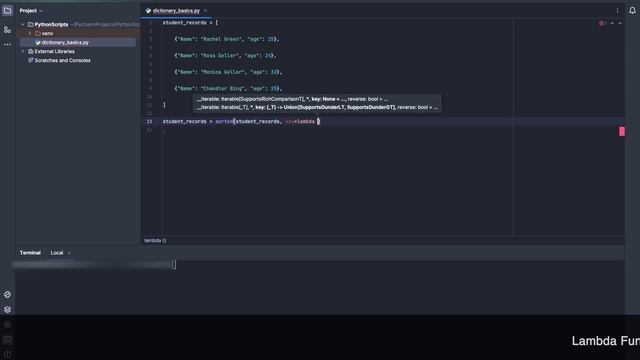 Python Pro Tips: Sorting A List of Dictionaries смотреть онлайн