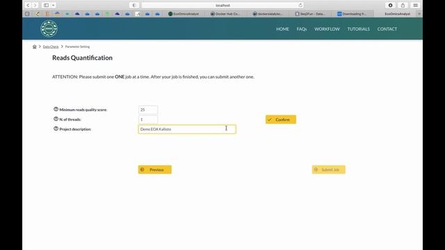 Video Tutorial of EcoOmicsAnalyst docker (MacOS) смотреть онлайн