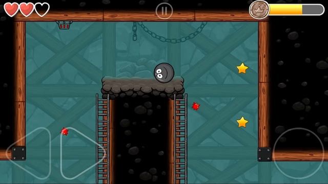 RED BALL 4 КРАСНЫЙ ШАРИК Часть 7 ПОДЗЕМНЫЕ ХОДЫ прохождение games смотреть онлайн