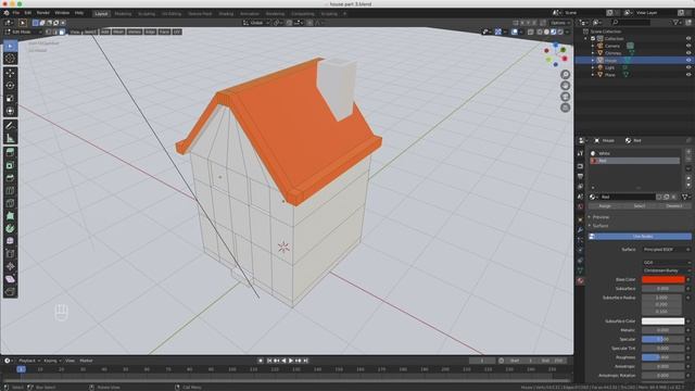 #6 - MODELLING A HOUSE PART 3/3 - Blender 2.8 tutorial смотреть онлайн