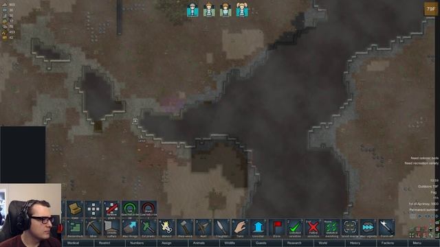 Rimworld 1.0 - Ep 1 Boom - Let's Play - Explode On Death - Mods