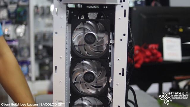 BUILD LOG: Lee Lacson | BACOLOD CITY | CoolerMaster H500P Mesh White Tempered Glass смотреть онлайн