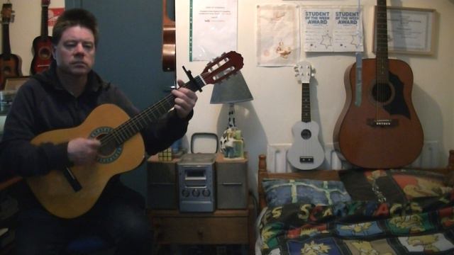 The Wolfe Tones: "Paddy Lie Back" 2010 (small classical guitar cover) смотреть онлайн