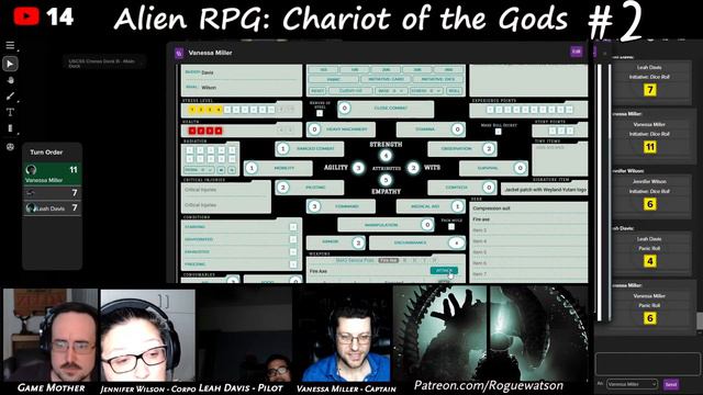Alien RPG: Chariot of the Gods #2 p3 смотреть онлайн