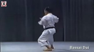 Tetsuhiko Asai - kata karate Shotokan Bassai Dai | Тетсухико Асаи - ката Бассай Дай
