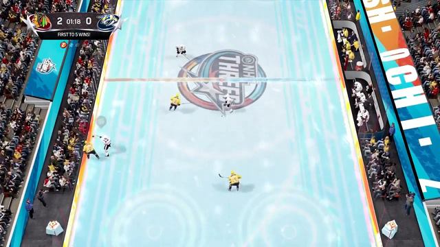 NHL 18 THREES ONLINE GAMEPLAY (no commentary) смотреть онлайн