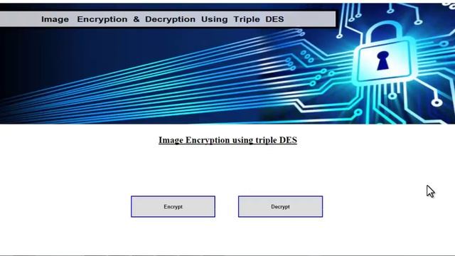 Image Encryption Using Triple DES смотреть онлайн
