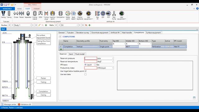 Pipesim 33: Oil Well, From Natural Flow to Cease Flowing смотреть онлайн