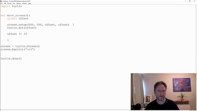 Python Turtle Screen Methods смотреть онлайн