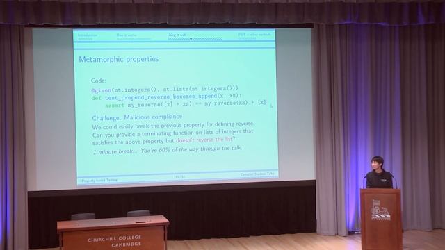 Property-based Testing: Getting Computers to Test Your Code For You смотреть онлайн