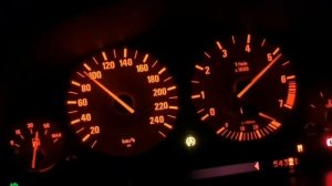 Разгон BMW E39 523i, расчипованные коробка и двигатель.