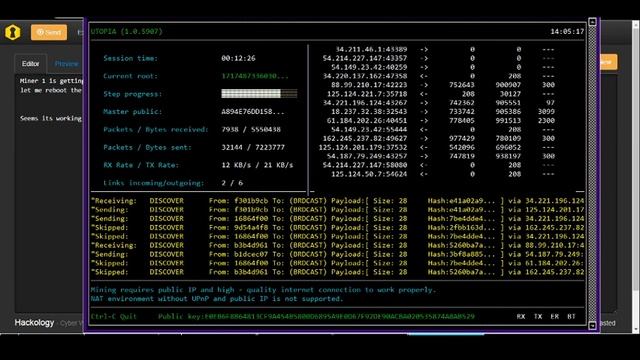 Setting Mining Bot in Utopia to mine Crypton (CRP) смотреть онлайн