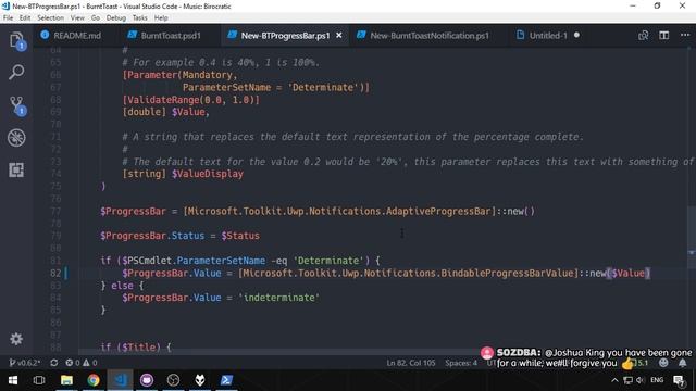 Starting on v0.6.2 - BurntToast PowerShell Module #1 смотреть онлайн