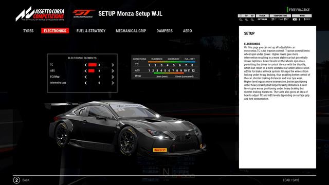 ACC | Lexus RC F GT3 @ Monza | Hotlap + Free Setup смотреть онлайн
