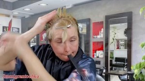 Стригу себя сама. Короткая стрижка. Стрижка дома самостоятельно женская.