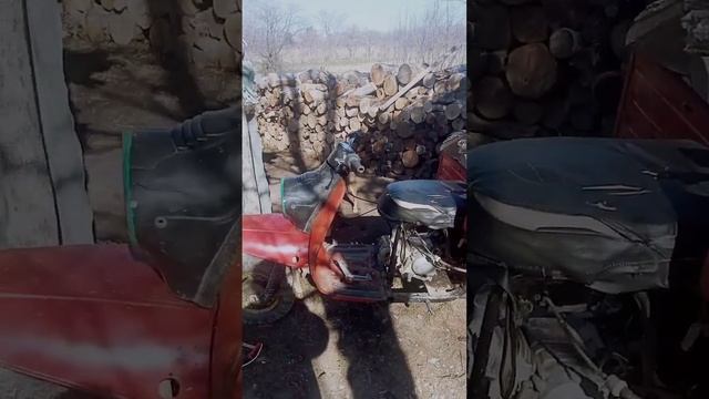 мотороллер муравей ?.Первая загрузка дровами. смотреть онлайн