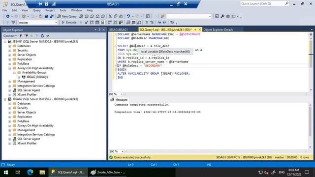 SQL Server Always On Series - Always On Availability Group Automatic Failover to a Particular Node смотреть онлайн