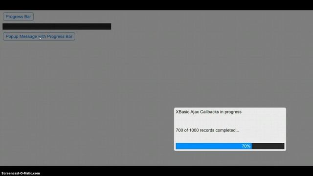 Ajax Callback ProgressBar смотреть онлайн
