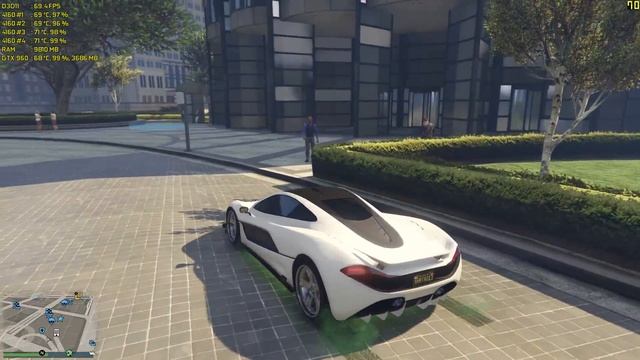 Grand Theft Auto 5 - i3 4160 / GTX 960 4GB 1080p Benchmark смотреть онлайн
