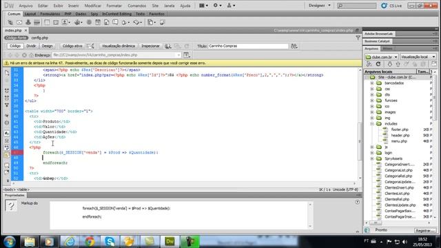 Carrinho de Compras Com Finalizar Pedido Em PHP смотреть онлайн