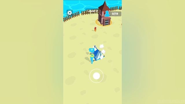 Crowd Conflict Gameplay Walkthrough Part 1 - Tutorial Win War Conflict (Android,iOS) смотреть онлайн